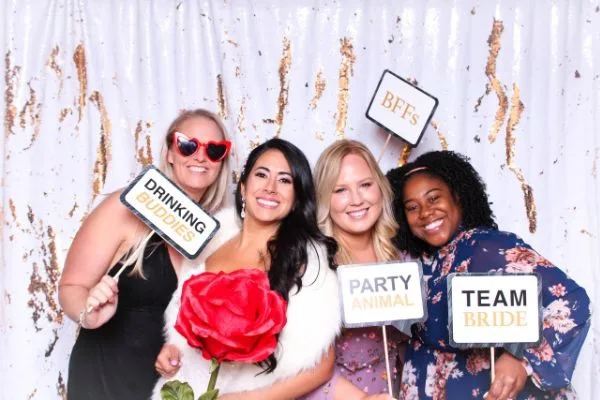 bachelors party photobooth