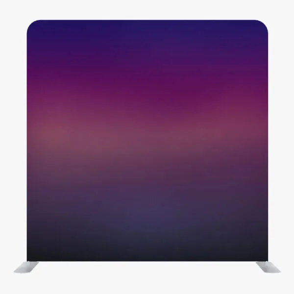 Dusk to Dawn Single Sided Tension Fabric Backdrop Frame and Fabric Set