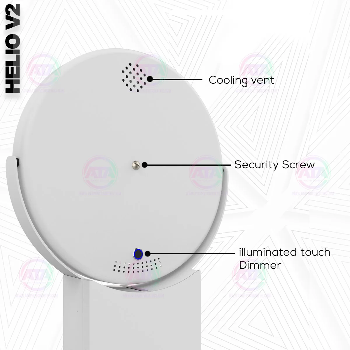 Helio V3 iPad Ringlight Photobooth with FREE cloud based Photobooth App