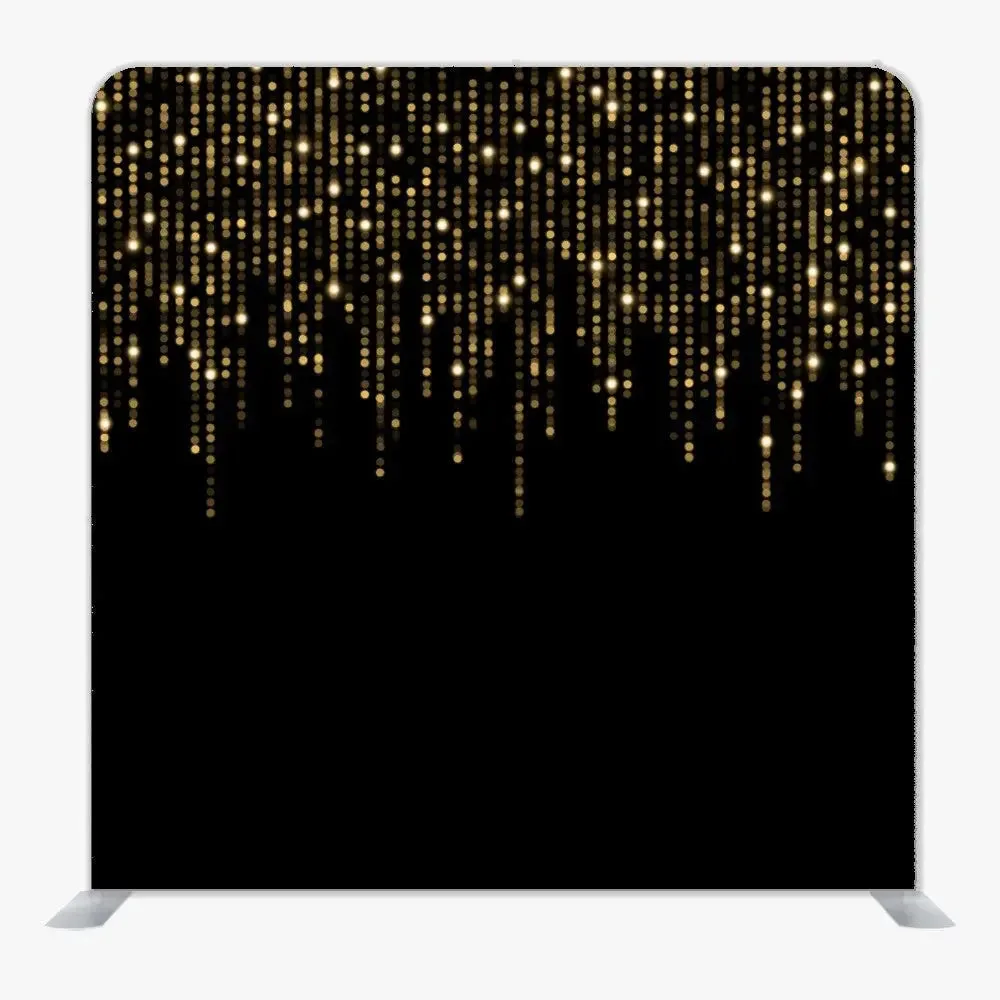 Midnight Lights Single Sided Tension Fabric Backdrop Frame and Fabric Set