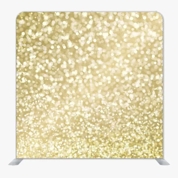 Golden Bokeh Single Sided Tension Fabric Backdrop Frame and Fabric Set