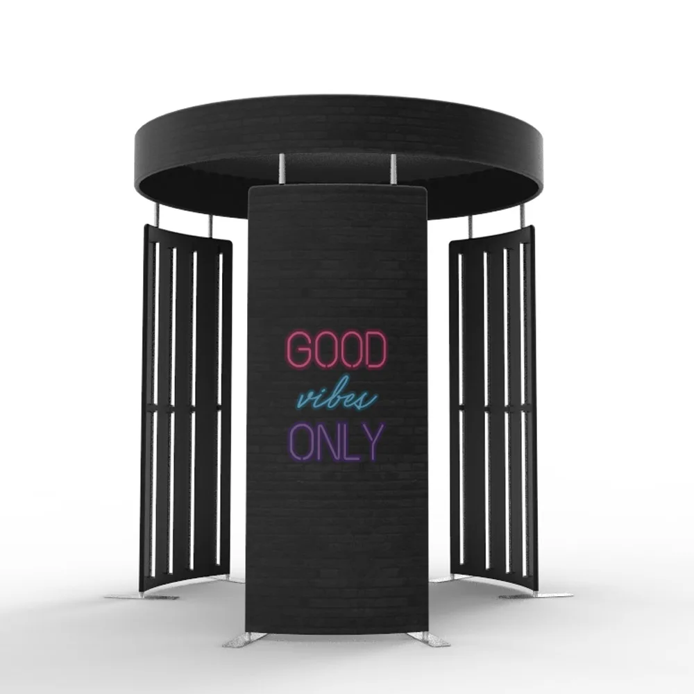 Custom LED Slow Motion 360 Video Photobooth Enclosure