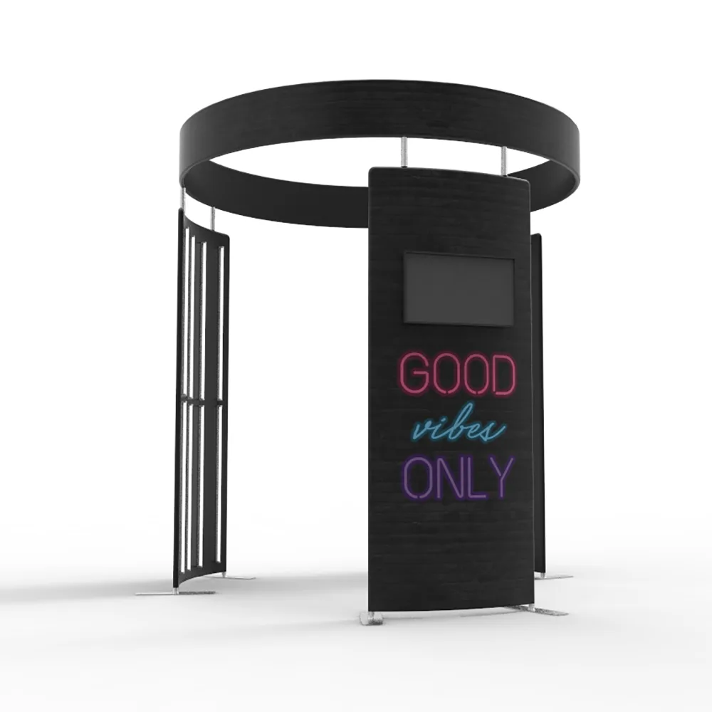 Custom LED Slow Motion 360 Video Photobooth Enclosure