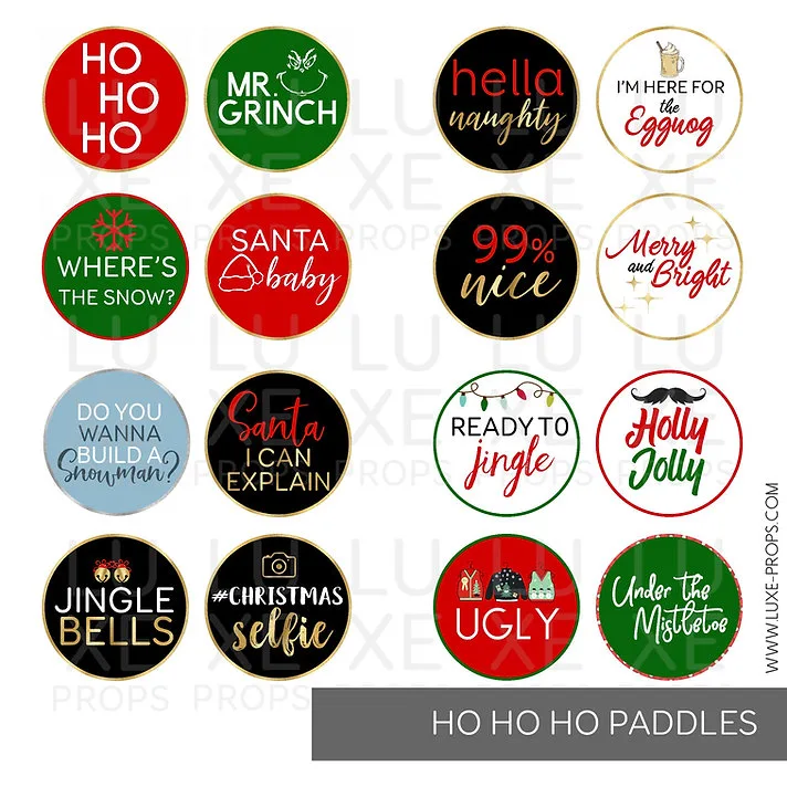 Ho Ho Ho Paddles