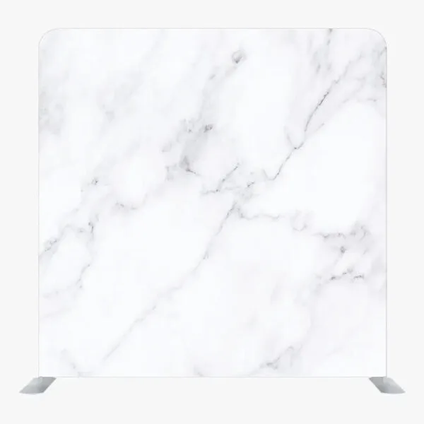 Marble Single Sided Tension Fabric Backdrop Frame and Fabric Set