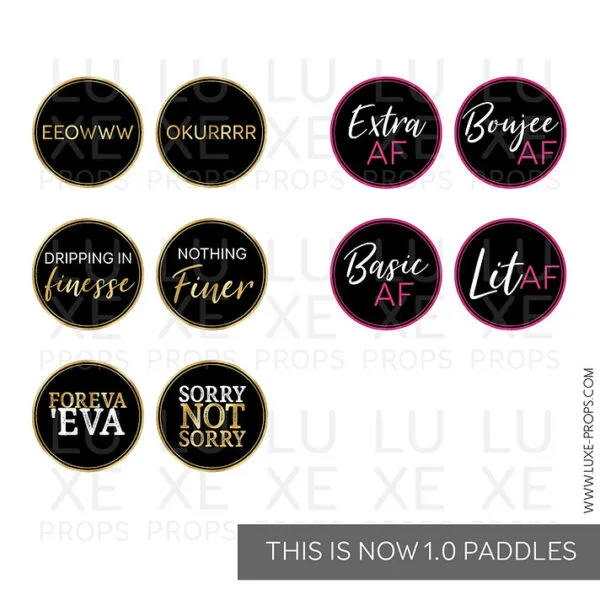 This is Now 1.0 Paddles
