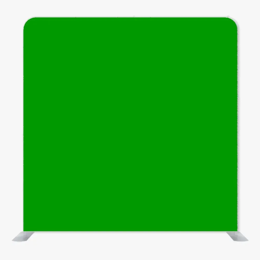 Green Screen Single Sided Tension Fabric Backdrop Frame and Fabric Set