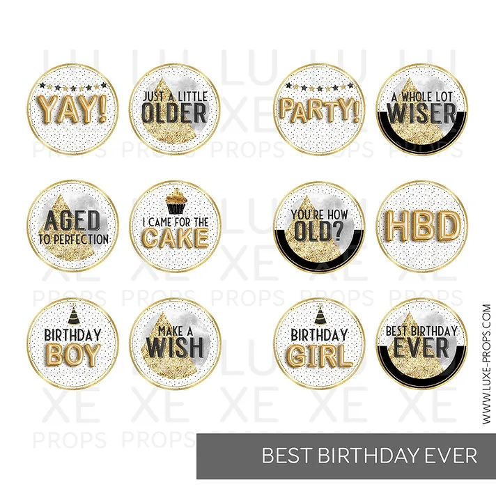 Best Birthday Ever Paddles