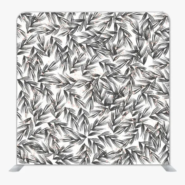 Brush Strokes Single Sided Tension Fabric Backdrop Frame and Fabric Set