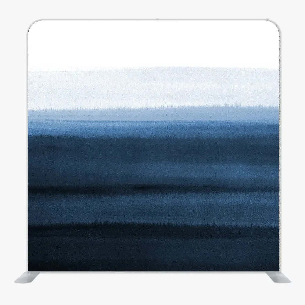 Navy Blues Single Sided Tension Fabric Backdrop Frame and Fabric Set