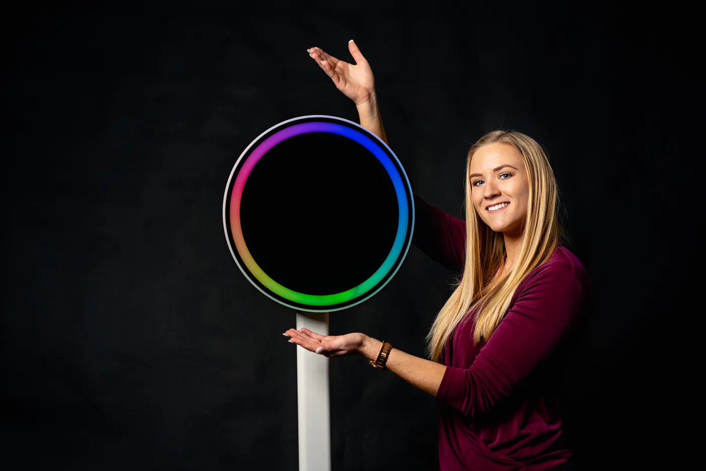 Ring Roamer Sapphire ipad Mirror Photobooth