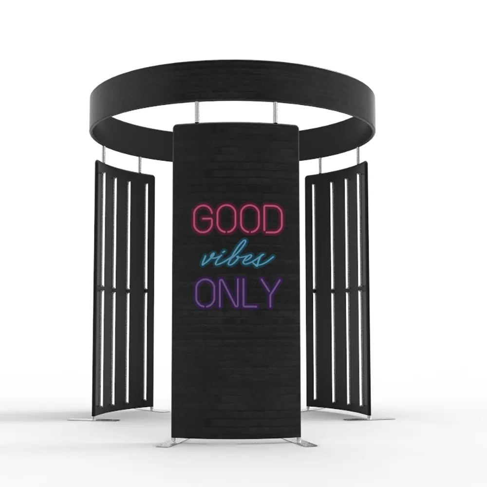 Custom LED Slow Motion 360 Video Photobooth Enclosure