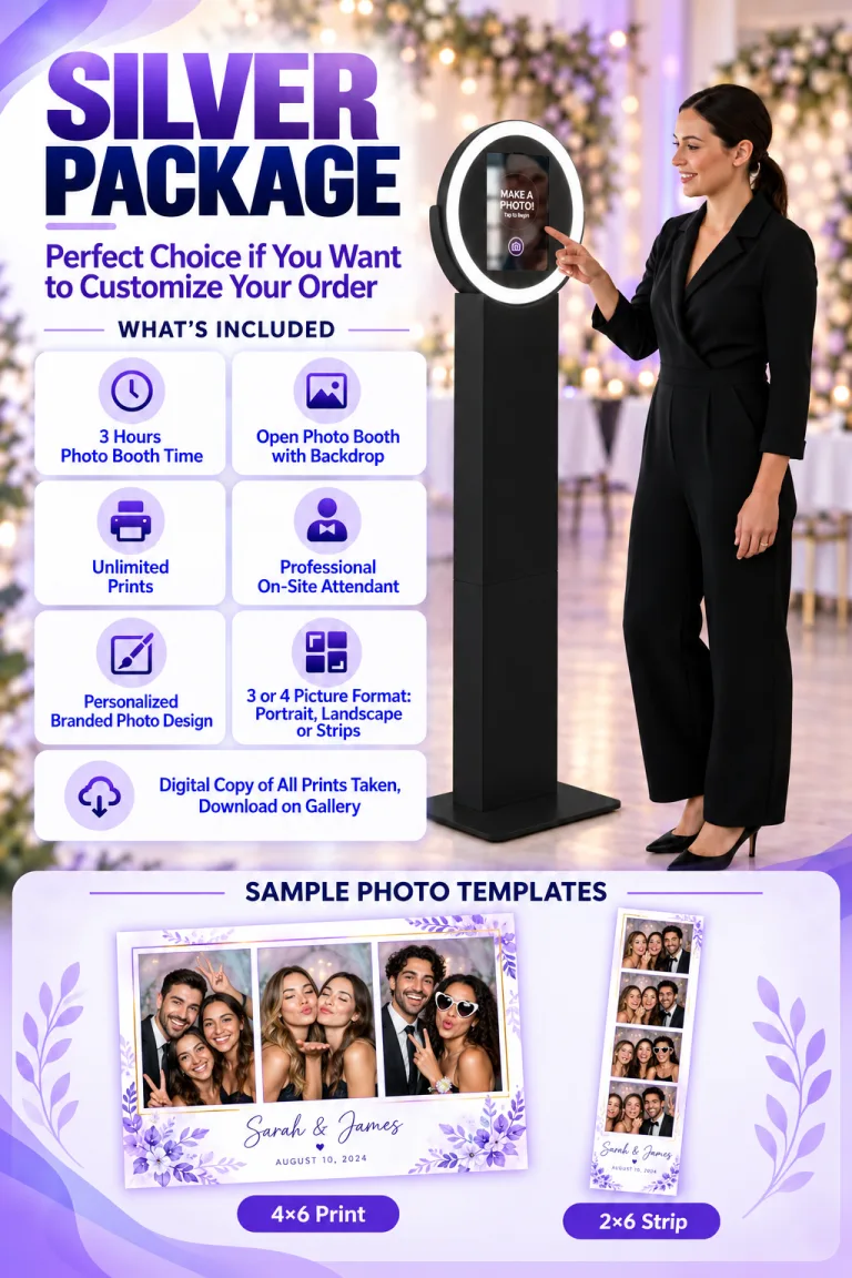 Full service with prints photo booth